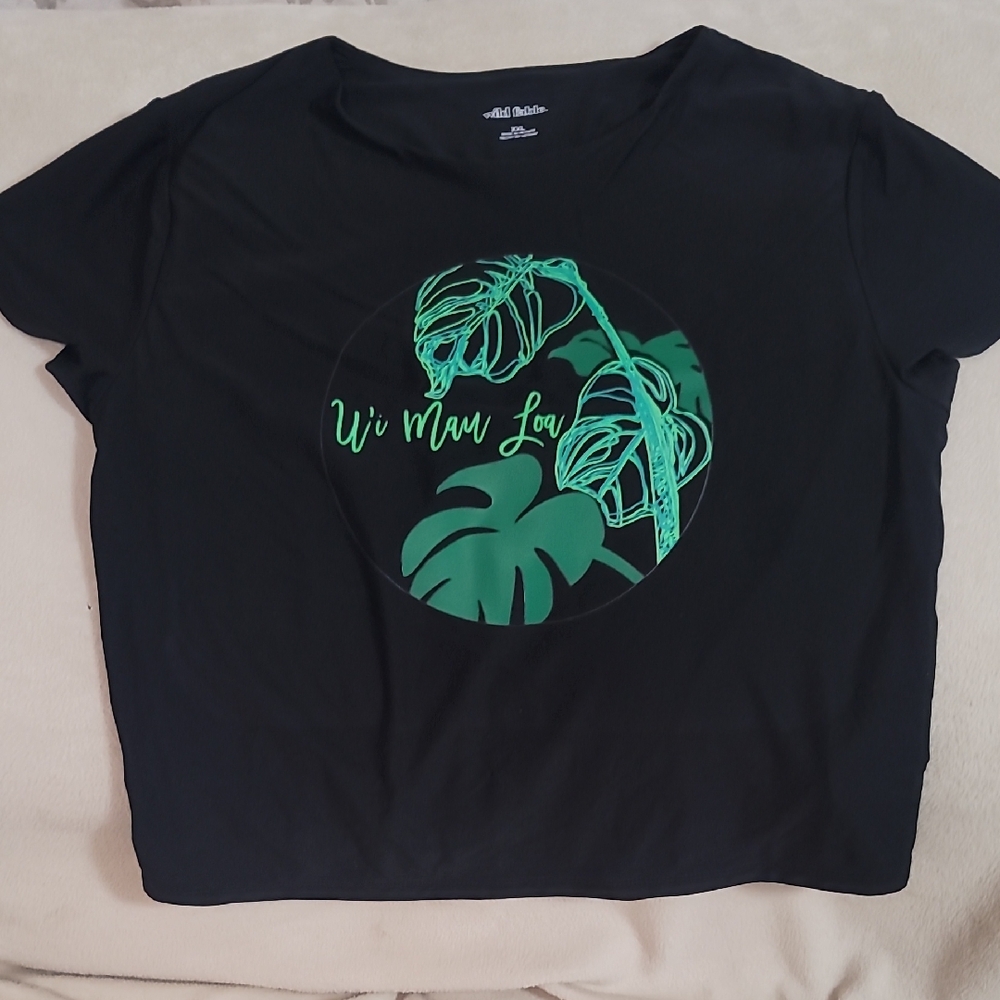 Monstera Crop Top
